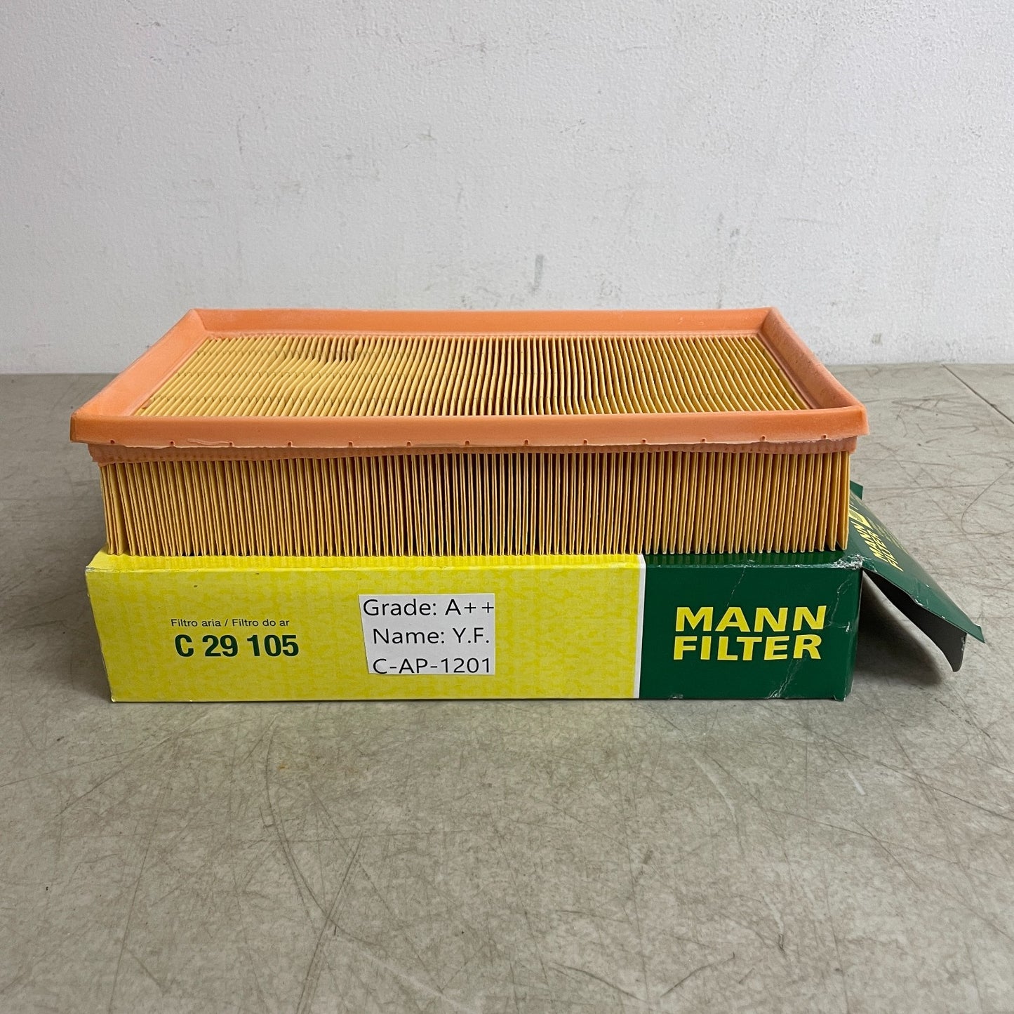 MANN-FILTER C29105 Engine Air Filter – 11.26" x 5.91" x 2.24"