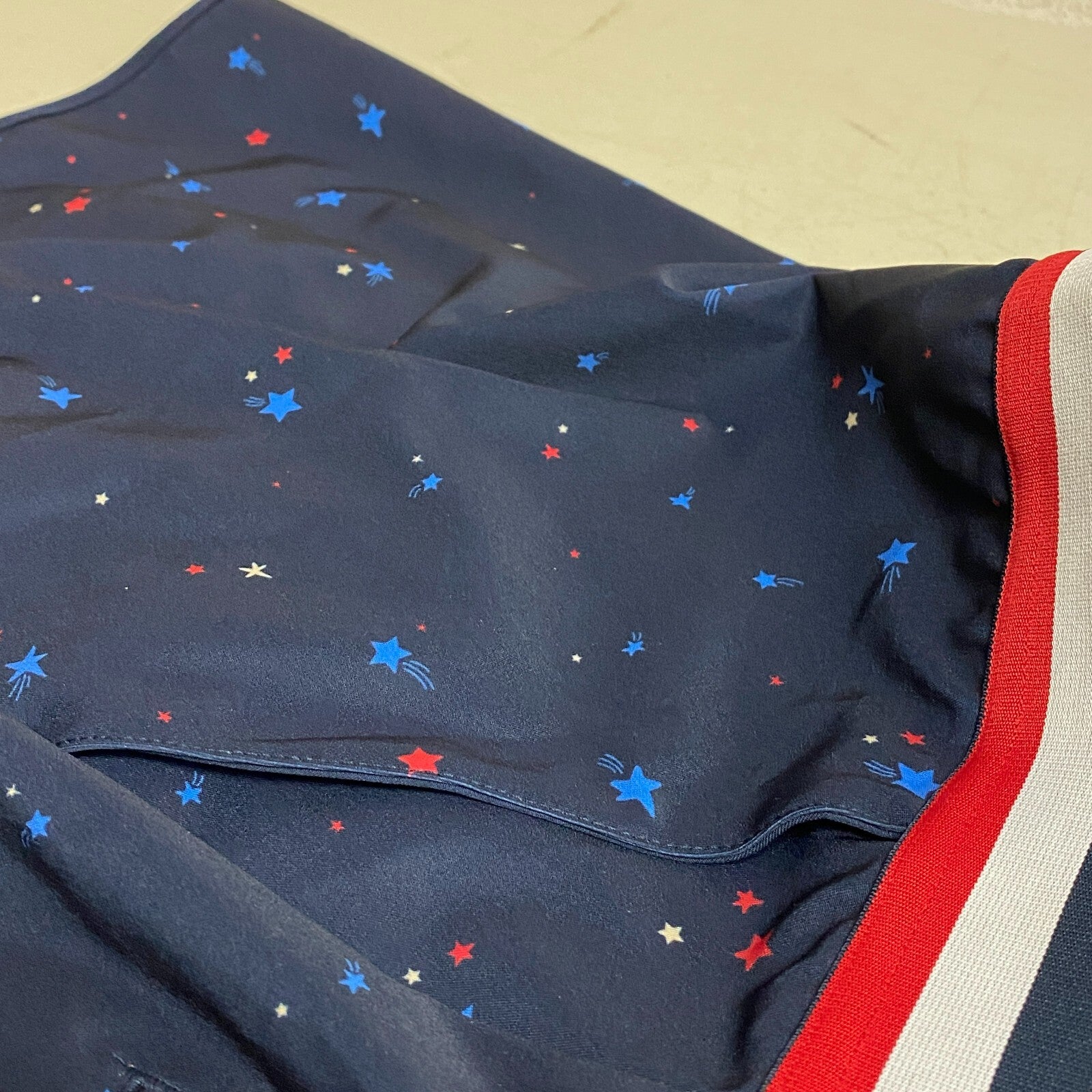 Lady Hagen Womens Contrast Trim Print Skort Navy Star Print WGH17450