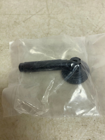 Signature Hardware Arles Brass Knurled Drop Pull - Black