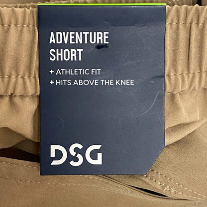 DSG Boys' Adventure Shorts Classic Khaki Training Athletic Fitness DAB22102