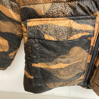 DSG Boys Insulated Puffer Jacket PRT Warm Cinnamon DOT Camouflage DOG23501PRTA