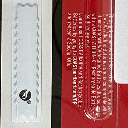 Coast G20 Flashlight Inspection Beam LED Penlight Model # 21449