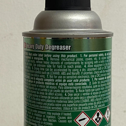 CRC Heavy Duty Degreaser 03095 19 oz Aerosol Can No Flash Non-Corrosive
