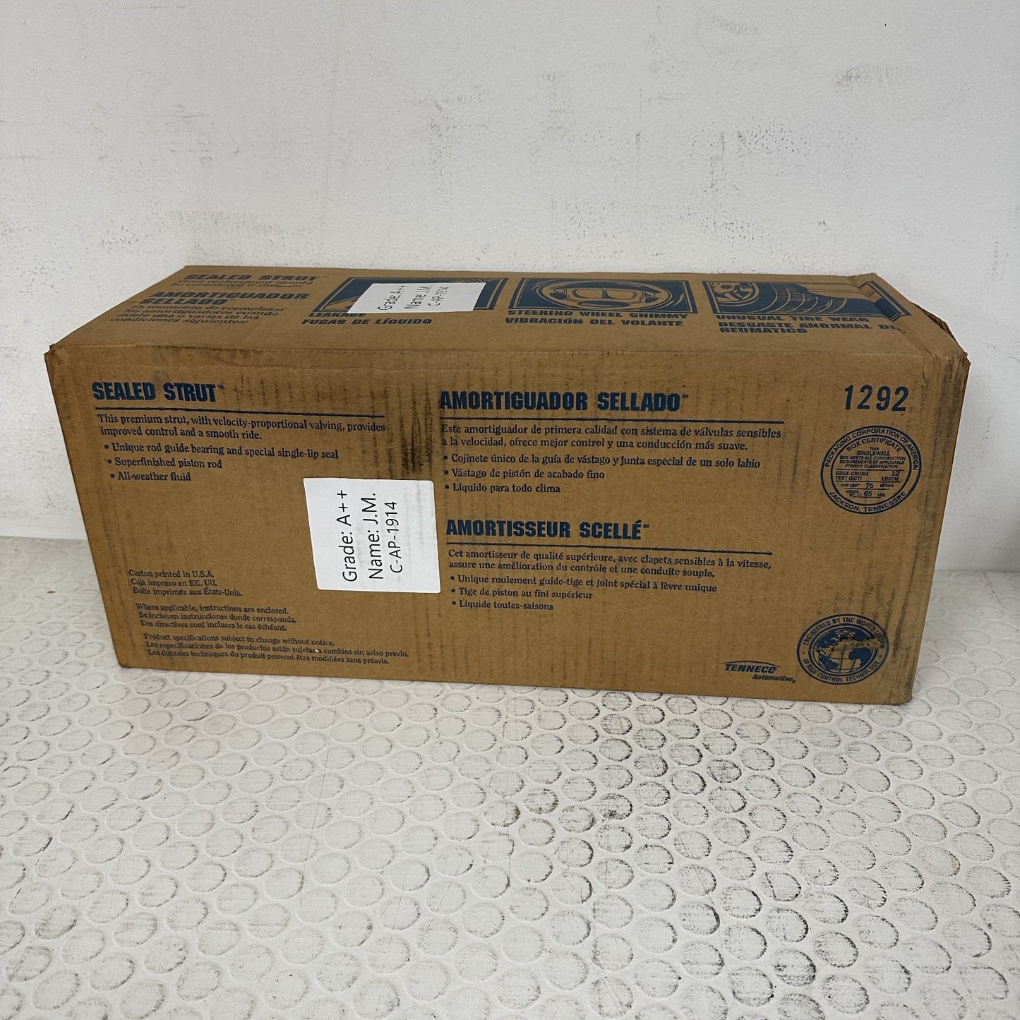 Beck/Arnley LE30112 Heavy Duty Sealed Shock Absorber Industrial Truck