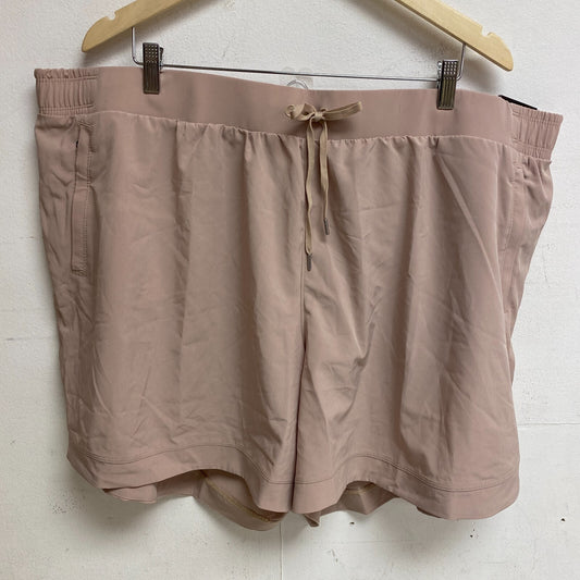 CALIA Women's Relaxed Fit Journey Woven 5" Short Sandstone Gray WAX12173WP