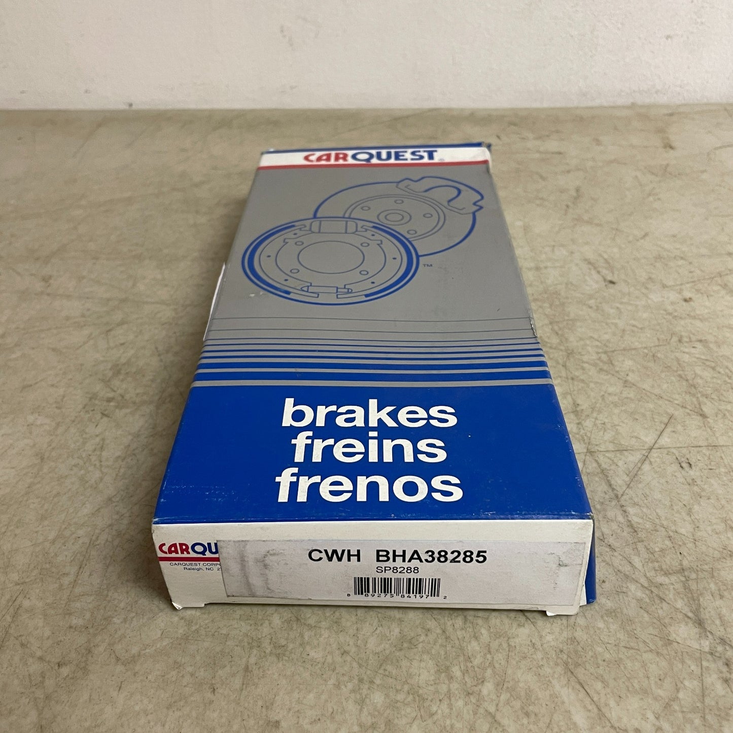 Carquest Wearever Brake Hose Banjo-Female Ends 24" EPDM BHA38285