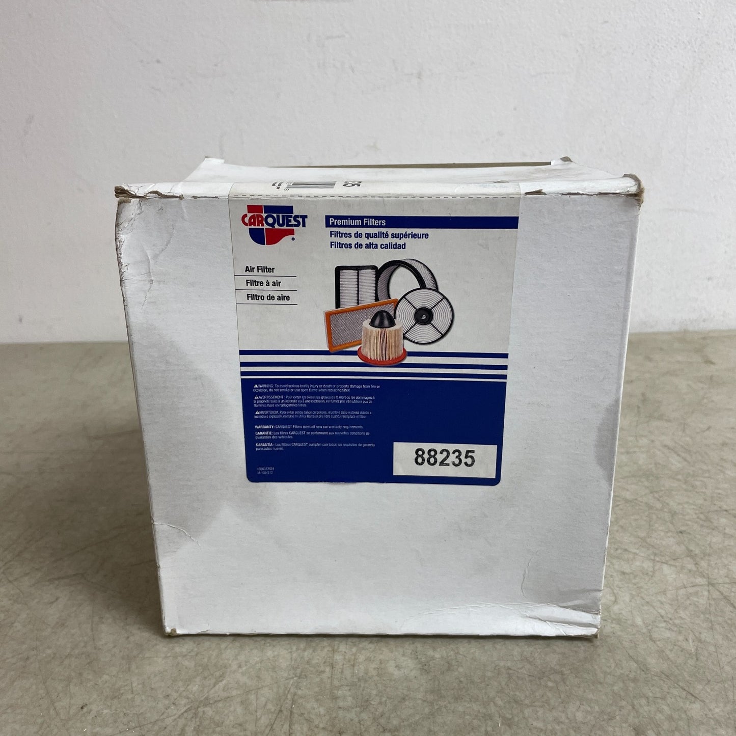 Carquest 88235 Premium Engine Air Filter 7.32″ OD × 4.69″ ID × 4.45″ H