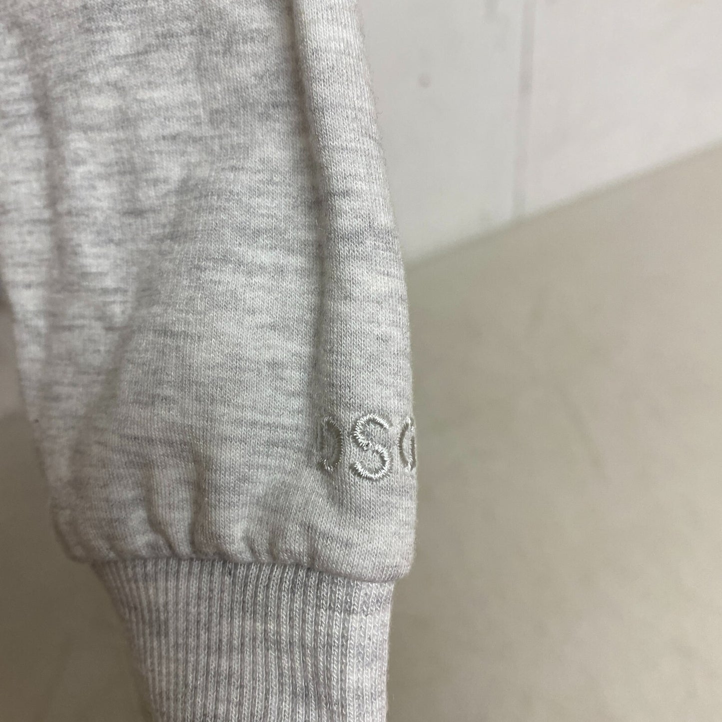 DSG Girls Oversized Full Zip Hoodie Heather Light Heather Grey Solid DAG21430H