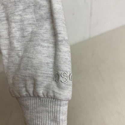 DSG Girls Oversized Full Zip Hoodie Heather Light Heather Grey Solid DAG21430H