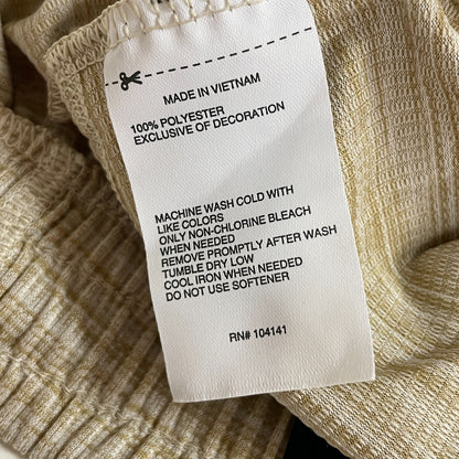 DSG Men's Novelty Textured Training Short CLASSIC KHAKI / PURE WHITE DAM20114N