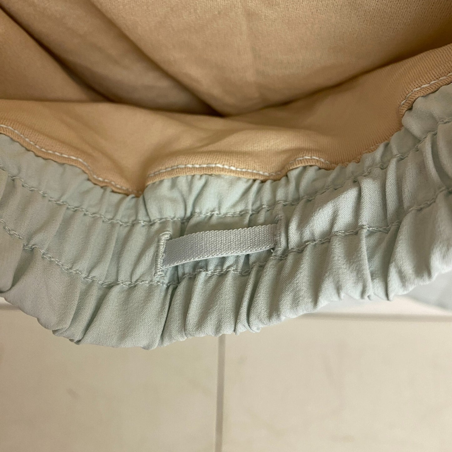 Calia Mid Rise Infinity Run Short Calming Green Relaxed fit WAX12336