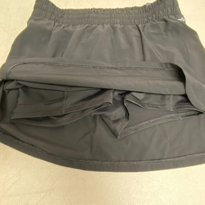 DSG Women's Mid Rise Stride Skort Pure Black DAW13123 Summer Trendy Stylish