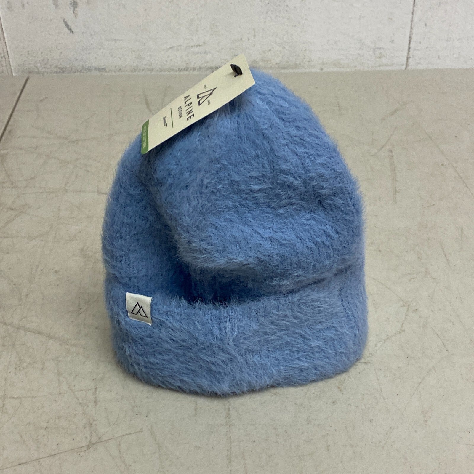 Alpine Design Womens W AD Fuzzy Rib Beanie Sky Blue One Size [OSFA] ADWA2010 New