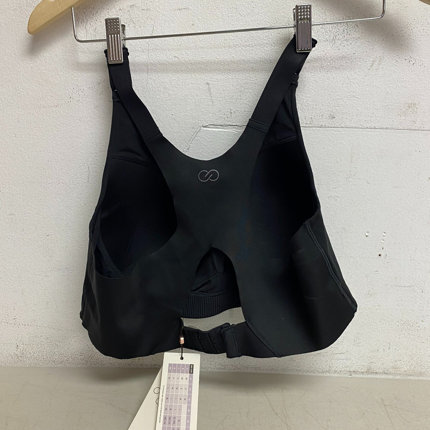 Calia Womens Made to Move Raceback Bra Pure Black Solid Sleeveless WAX17215