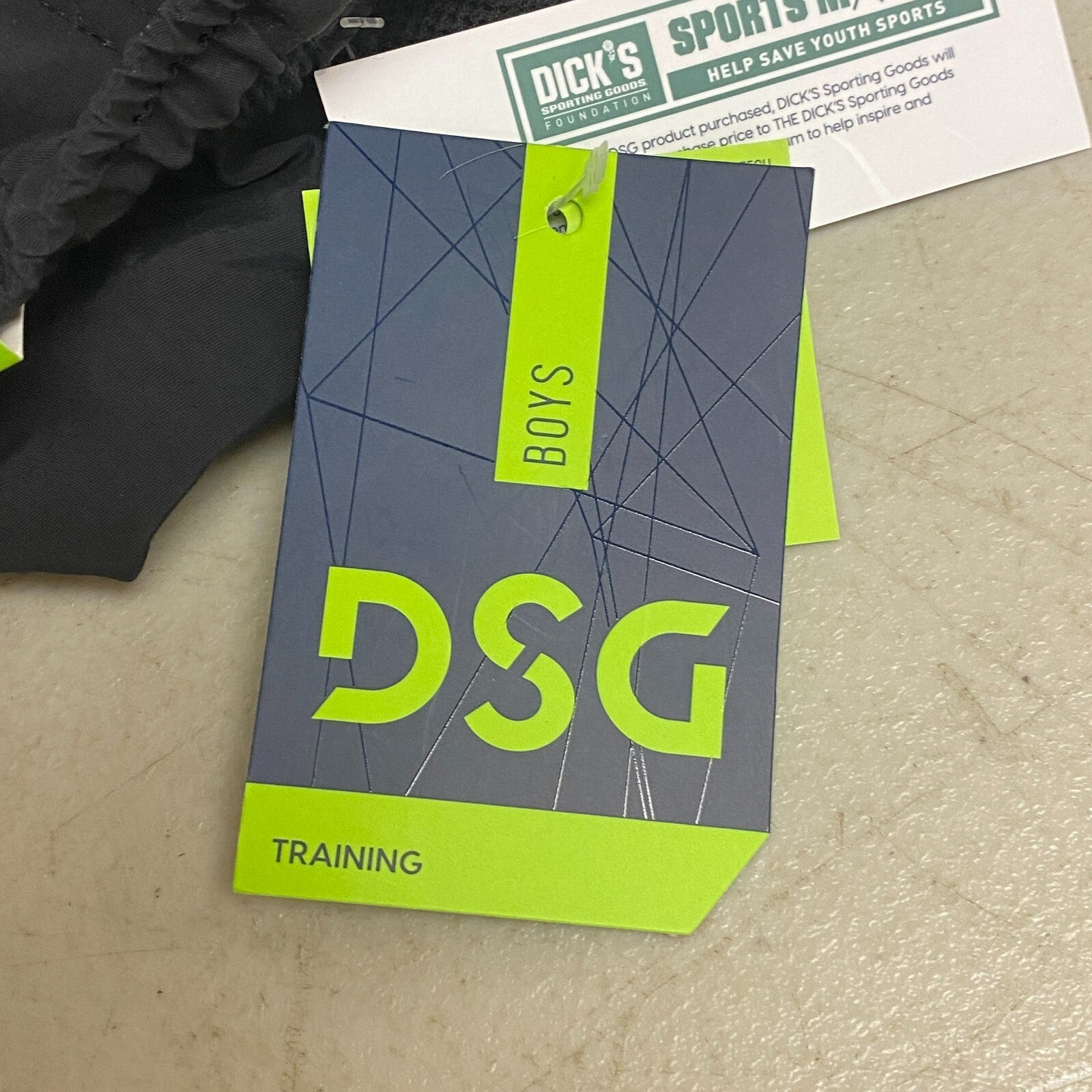 DSG Boy's Woven Volley Short Pure Black Training Athletic Fit Solid DAB12113