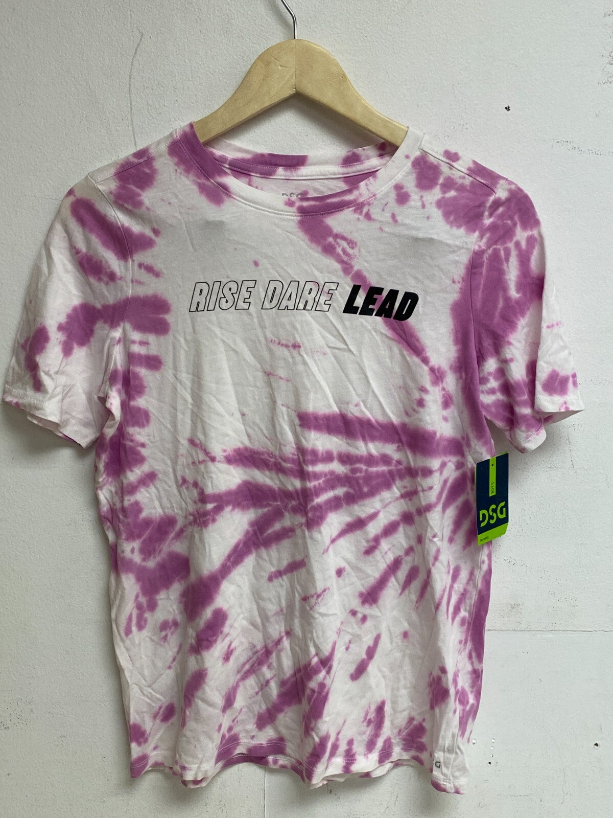 DSG Boys' Tie Dye Cotton Graphic T-Shirt Amp Orchid Sun Brest Tie Dye DAB12100
