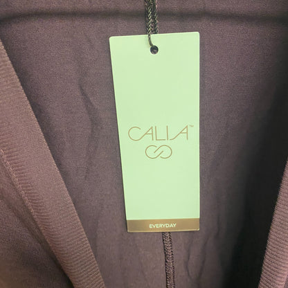 Calia Womens Everyday Relaxed Short Sleeve Tee Wine Size 1X, WAX11251WP New!