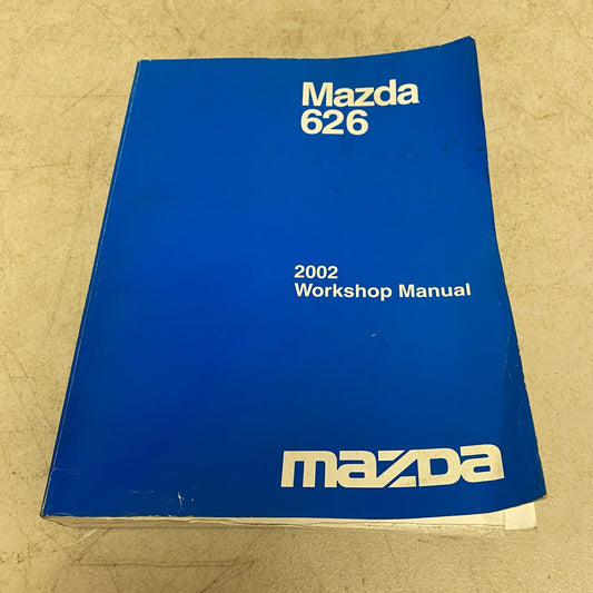 Mazda 626 2002 Workshop Manual 9999-95-019B-02 , #578-1CP