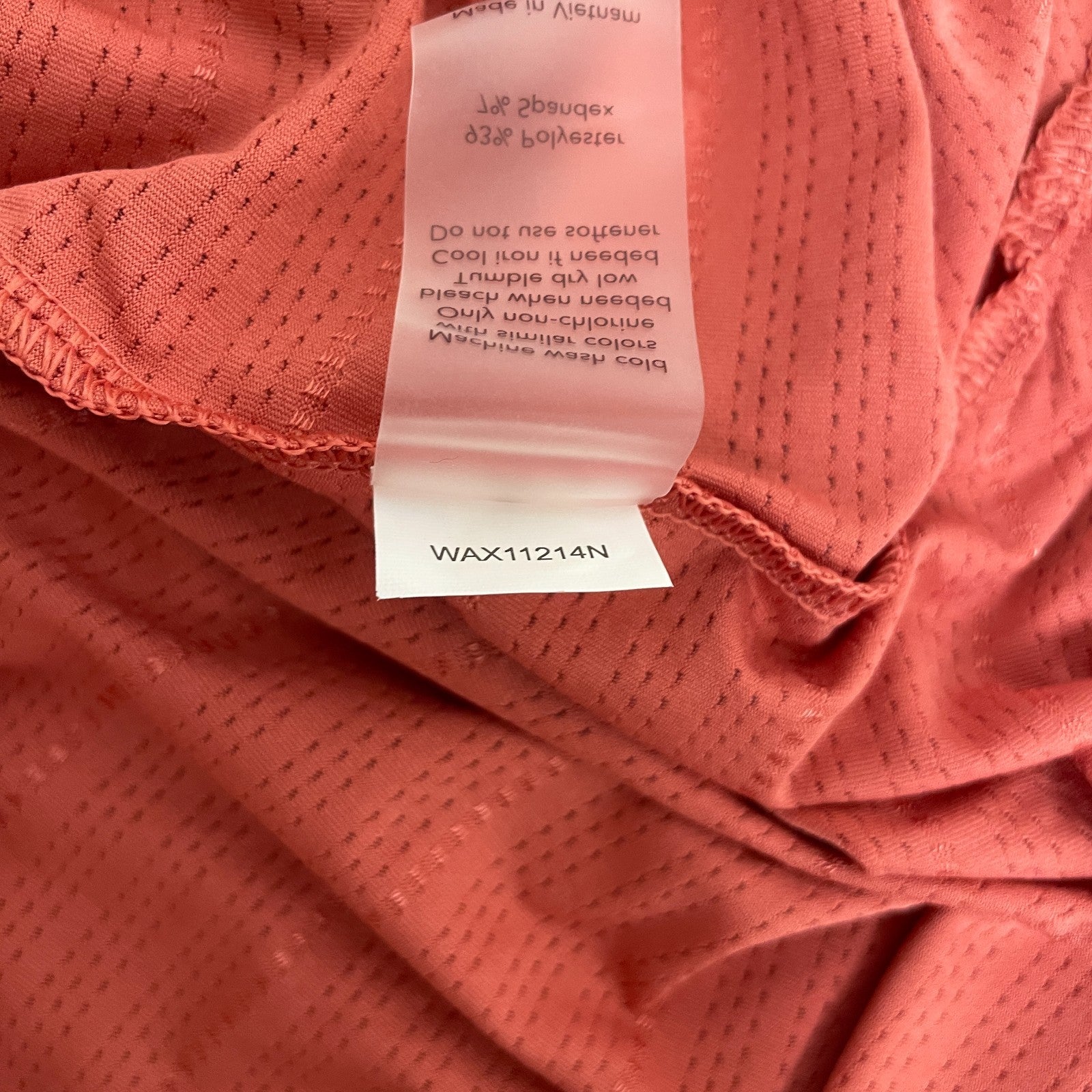 Calia Womenâs Performance Tee Rose Short Sleeve Athletic Training Top WAX11214