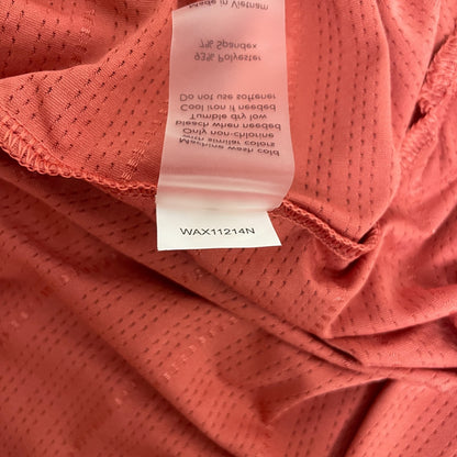 Calia Womenâs Performance Tee Rose Short Sleeve Athletic Training Top WAX11214