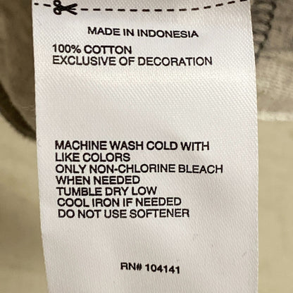 DSG Womens Cinched Hem Tee Light Heather Grey Solid Summer Stylish DAW12116H