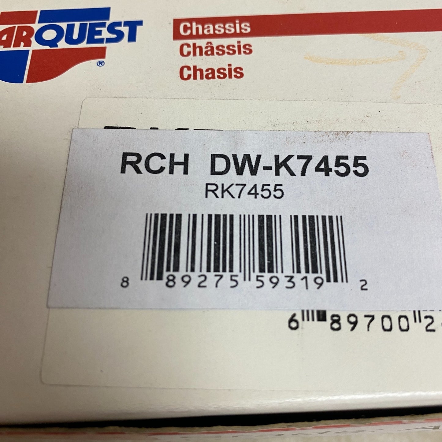 CarQuest Suspension Ball Joint K7455 Front Lower Ball Joint Powdered Metal Bear