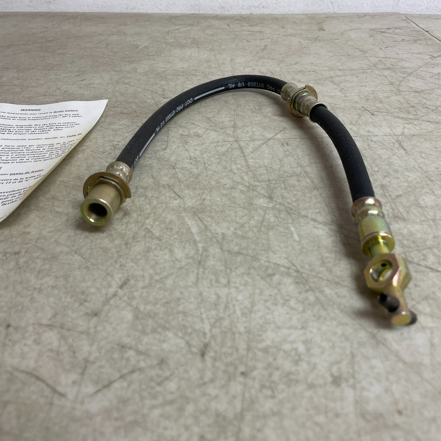 CarQuest Wearever Brake Hose Assembly BHA38789 Banjo-Female Fittings