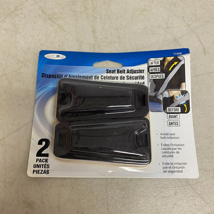 Custom Accessories Seat Belt Adjuster Black (4-Pack / 8ct.) 77300
