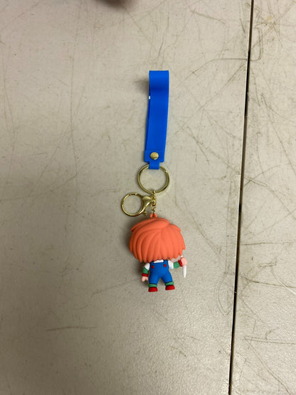 Assorted Silicone Chucky the Killer Doll Keychain Accessory