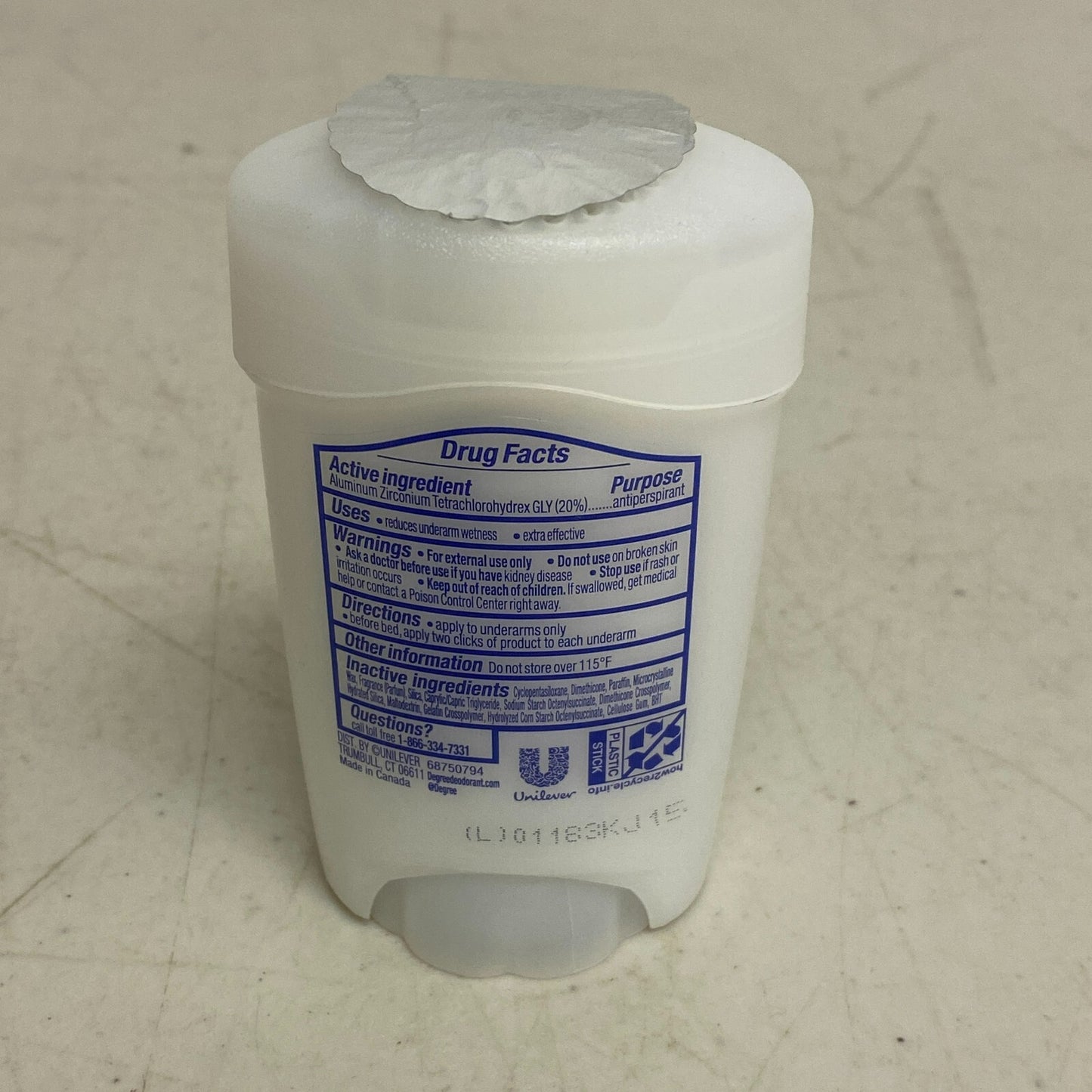 Degree Clinical Protection Antiperspirant Deodorant 72-Hour Sweat & Odor Pro,,,,