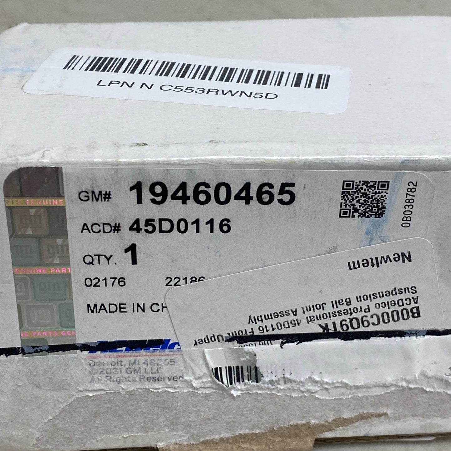 Delphi TC4192 Front Lower Suspension Ball Joint