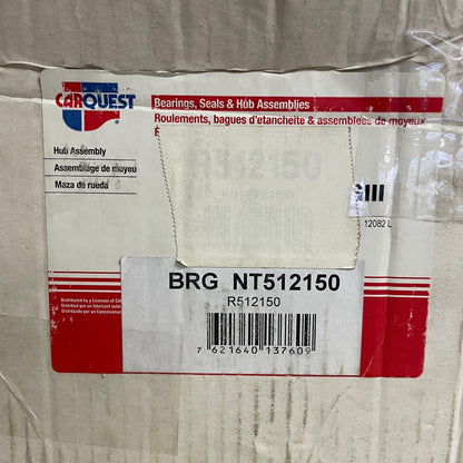 Carquest/DriveWorks NT512150 Rear Wheel Hub & Bearing Assembly Steel