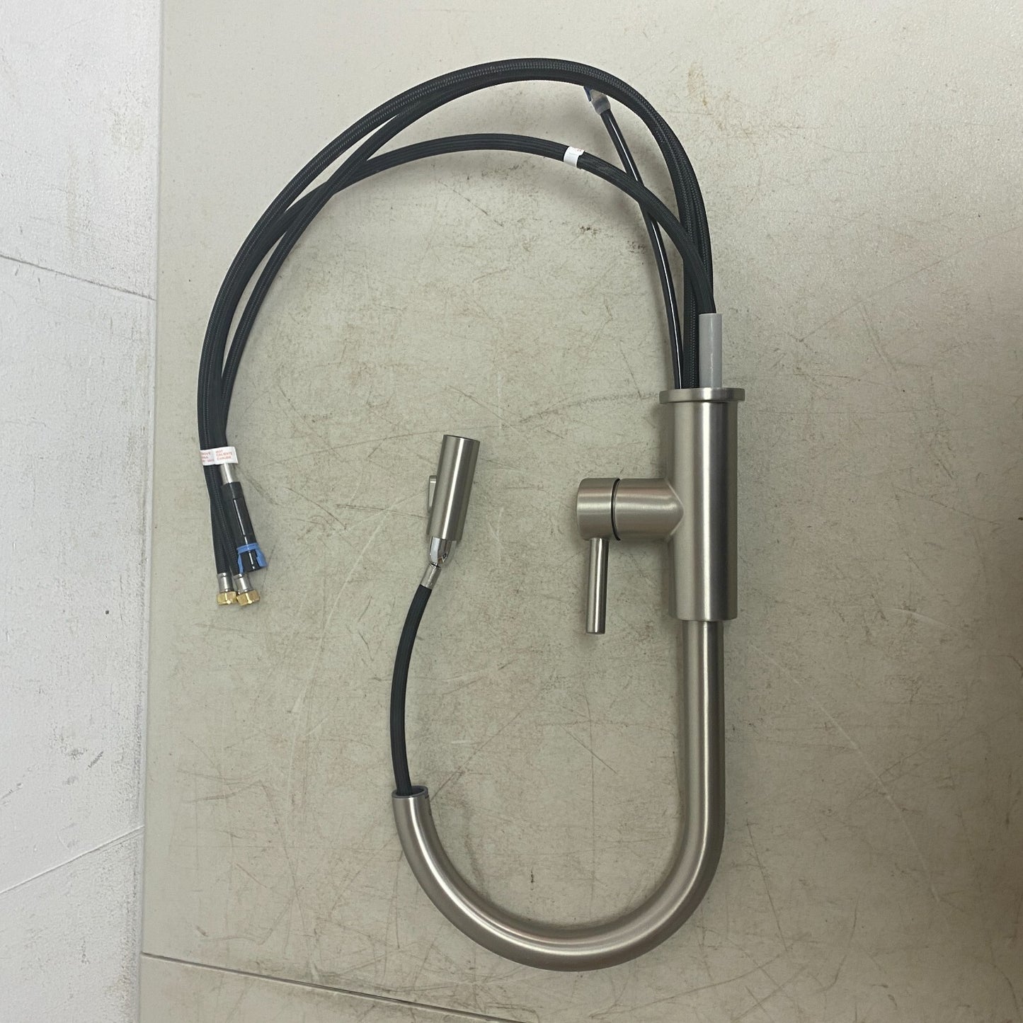 allen + roth Harlow Pull-Down Kitchen Faucet Stainless Steel Finish 5505623