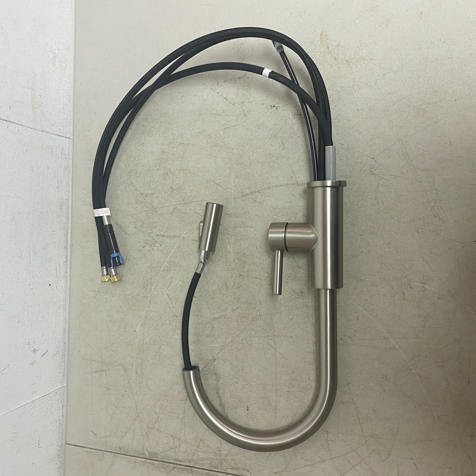 allen + roth Harlow Pull-Down Kitchen Faucet Stainless Steel Finish 5505623