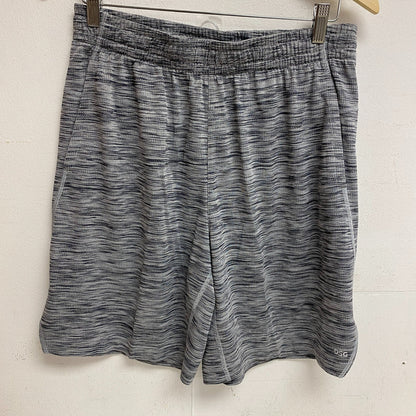 DSG Men's 9 in Novelty Textured Training Short Light Gray/ Dark Gray DAM20114N