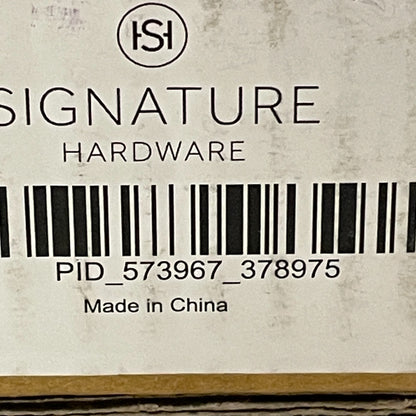 Signature Hardware Floor-Mount Tub Faucet with Hand Shower (Chrome) SH441122CP