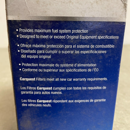 Carquest 86631 Metal Fuel Filter 8mm In/Out WIX 33631 NAPA 3631