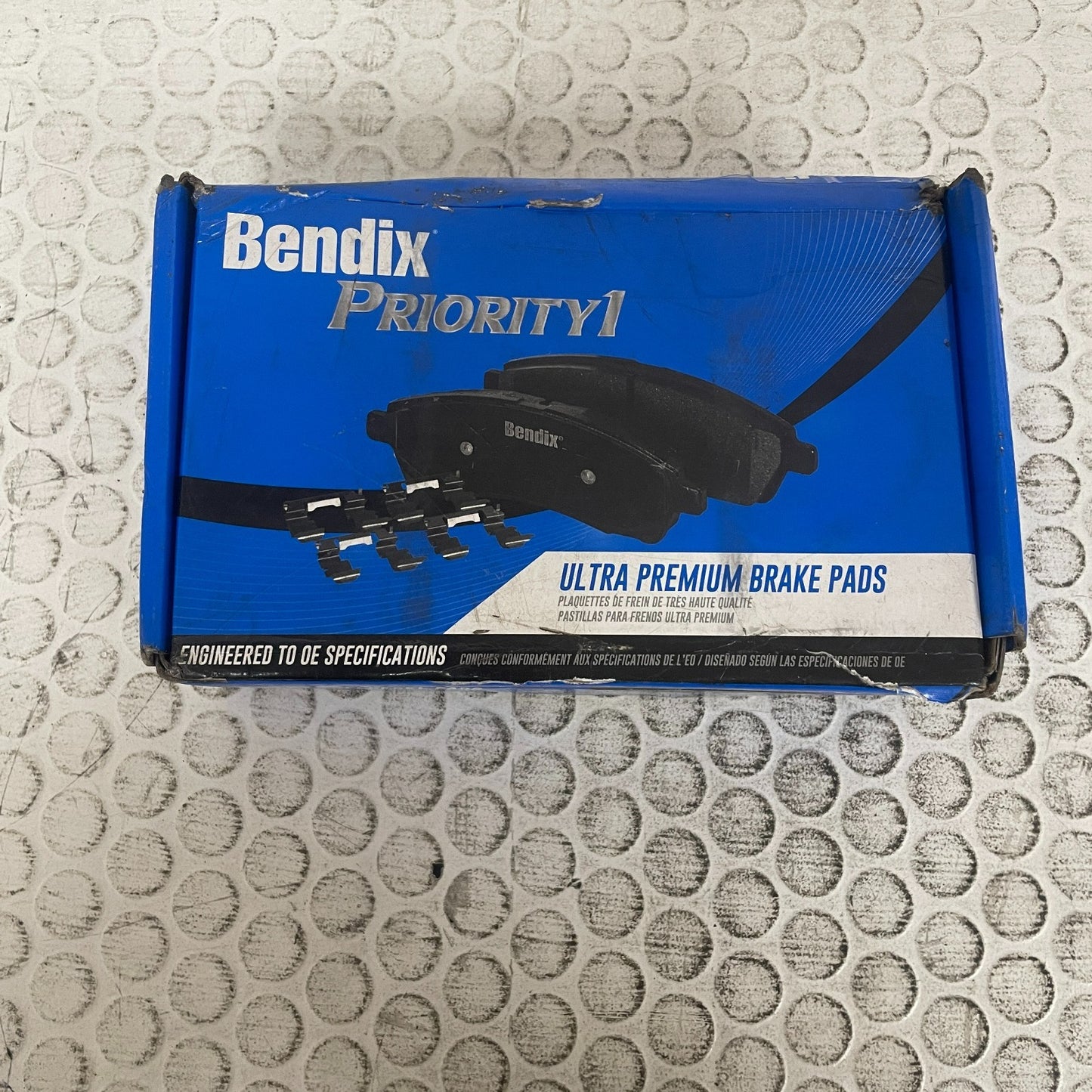 Bendix Priority 1 CFC2400 Ceramic Front Brake Pads 2021-2024 Hyundai Elantra
