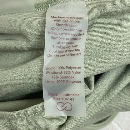 Calia Womens 3" Inseam Kick it Up Short Smudge Sage Relaxed Fit Solid WAX12261