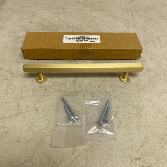 Signature Hardware 8" Diehl Adjustable Brass Cabinet Pull - Satin Brass