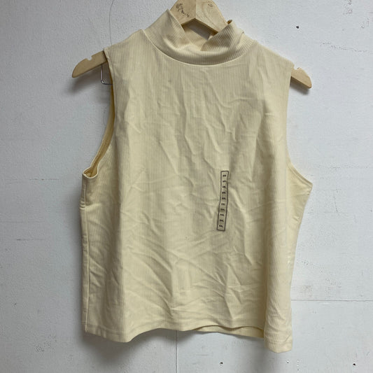 Calia Womens Ribbed Sleevless Top Washed Peach WCG11022 BRAND NEW