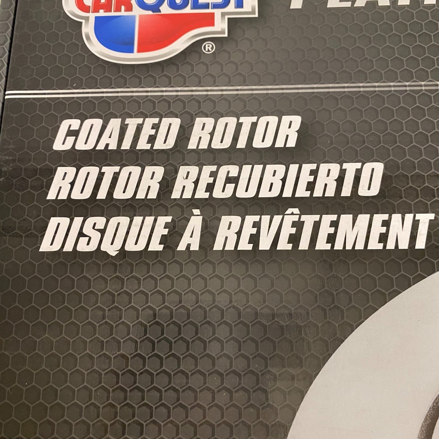 Carquest Wearever Rear Brake Rotor YH145716C for Nissan Frontier Painted