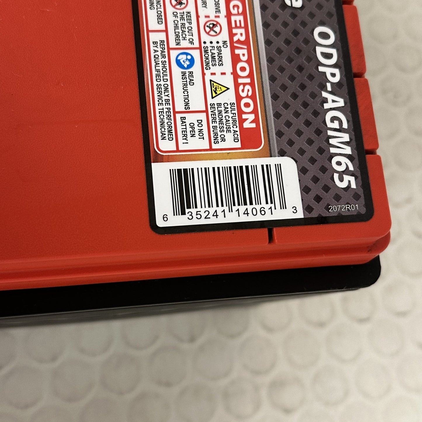 Odyssey ODP-AGM65 Performance Series AGM Battery 750CCA Ford F-250 Super Duty