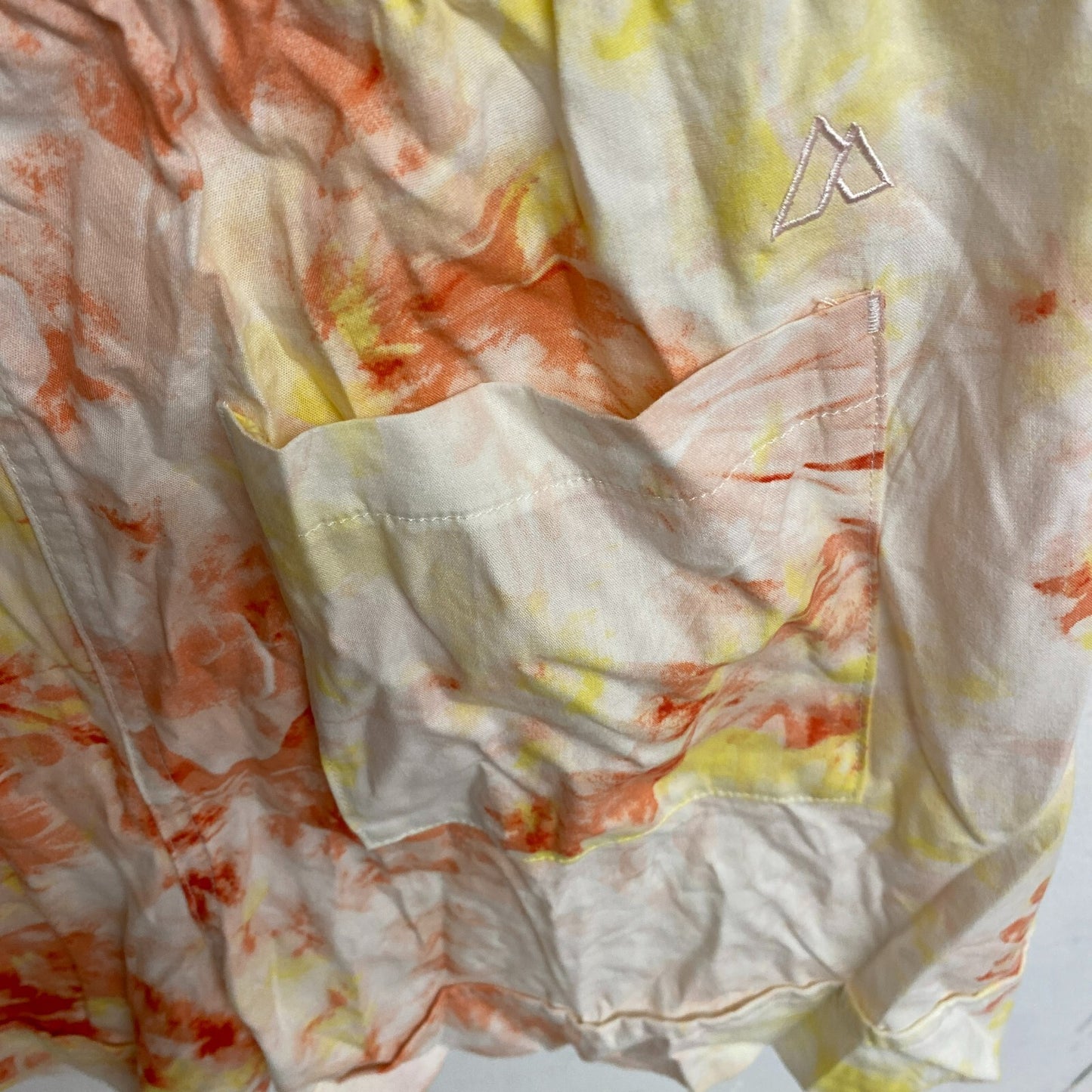 Alpine Design Womens Camping Shorts Soft Peach/Floral ADW13808