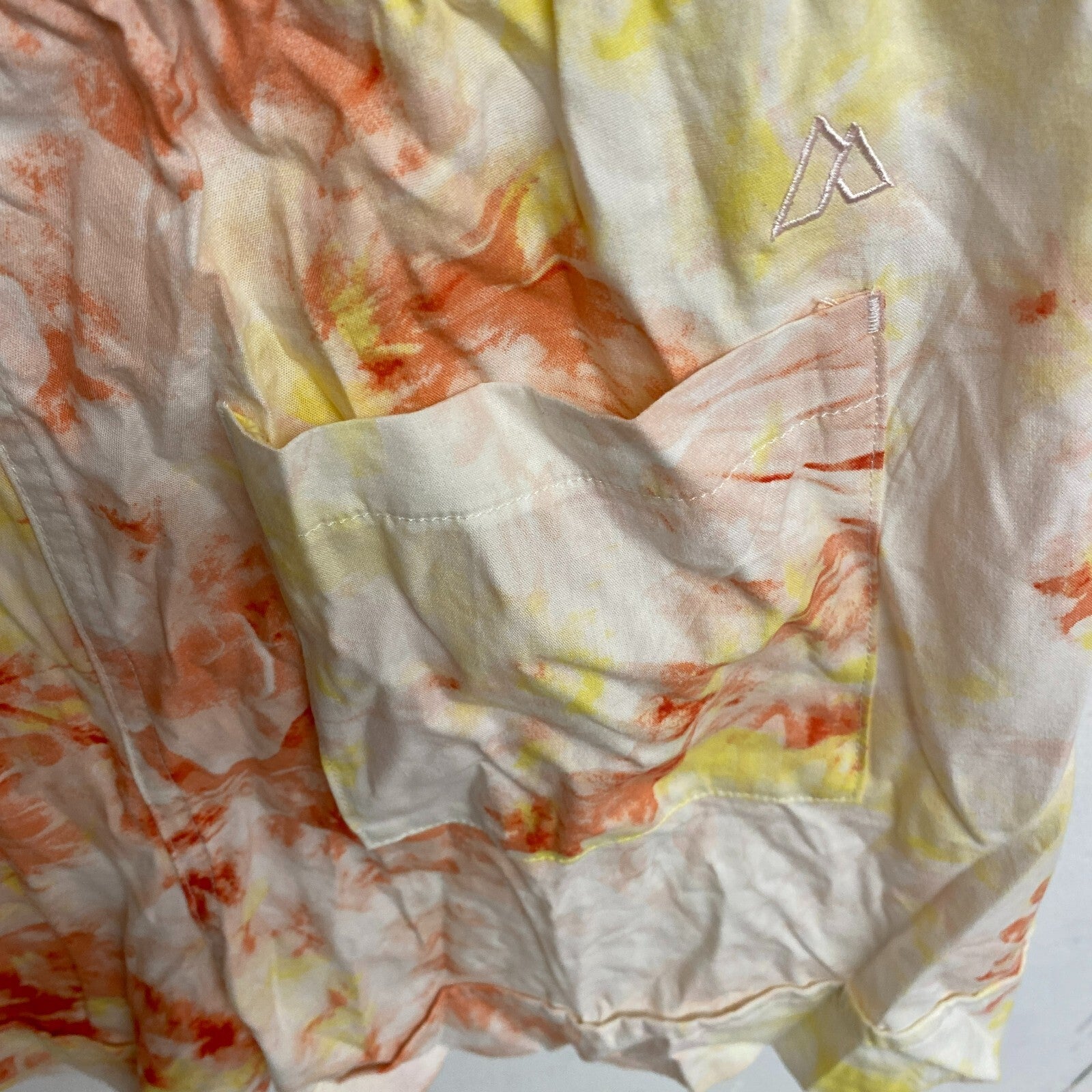 Alpine Design Womens Camping Shorts Soft Peach/Floral ADW13808