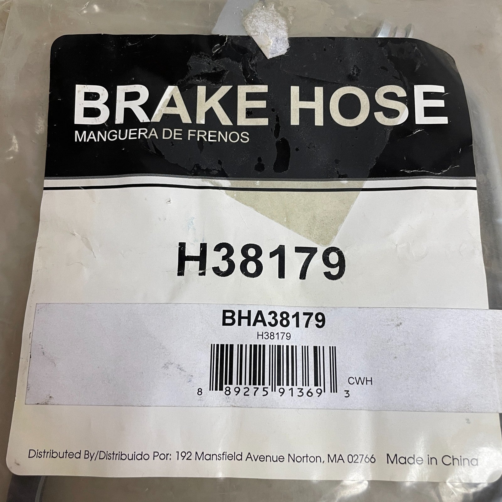 Carquest Wearever BHA38179 Premium Brake Hose Assembly Banjo to Female Ends