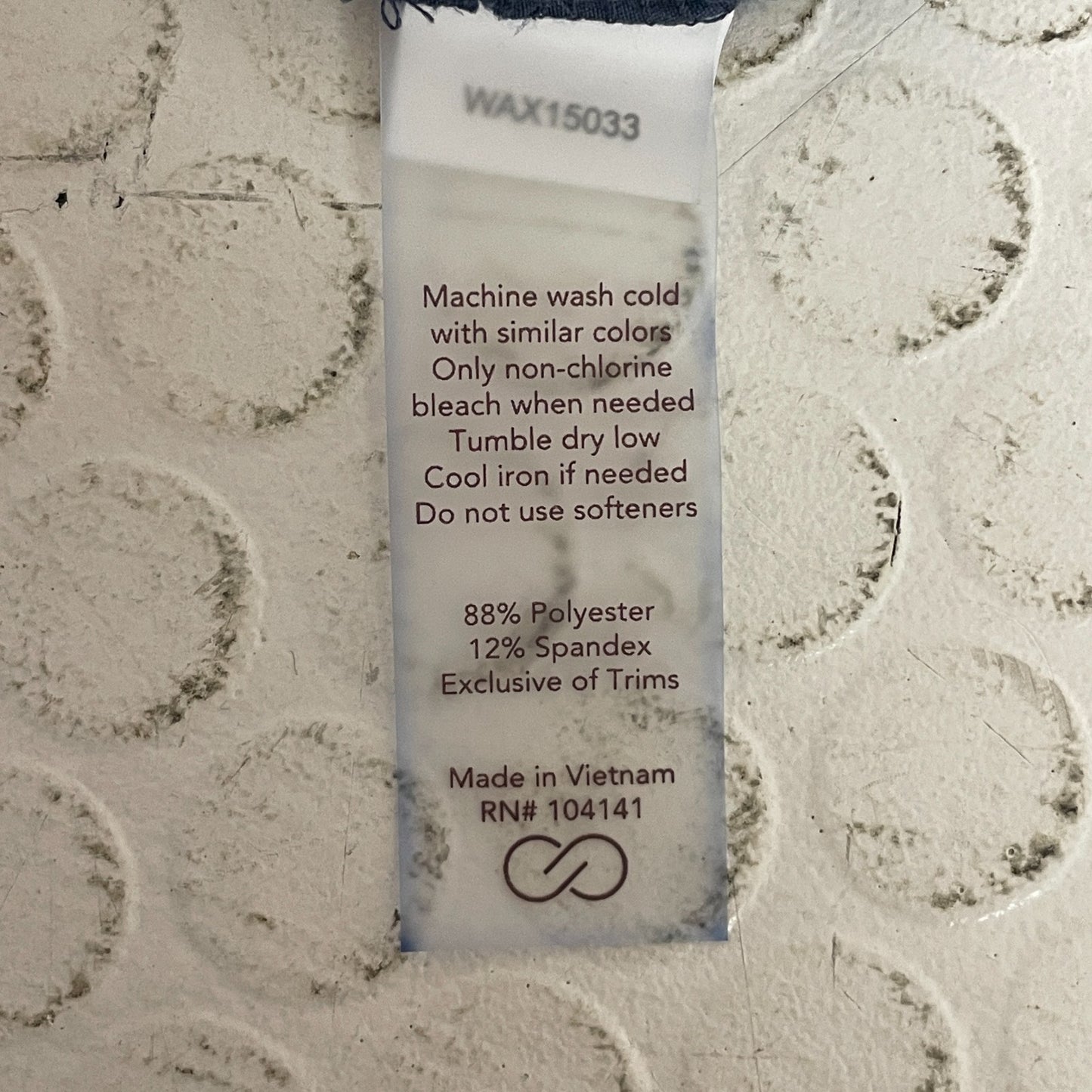 Calia Womenâs Double Scoop Dress Androsia Slate WSA24600N NWT New with Tags