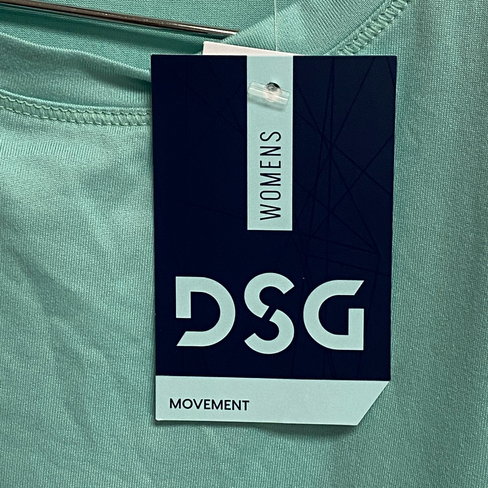 DSG Womens Movement Tank Aqua Tonic sleeveles Lightweight Summer Trendy DAW13363