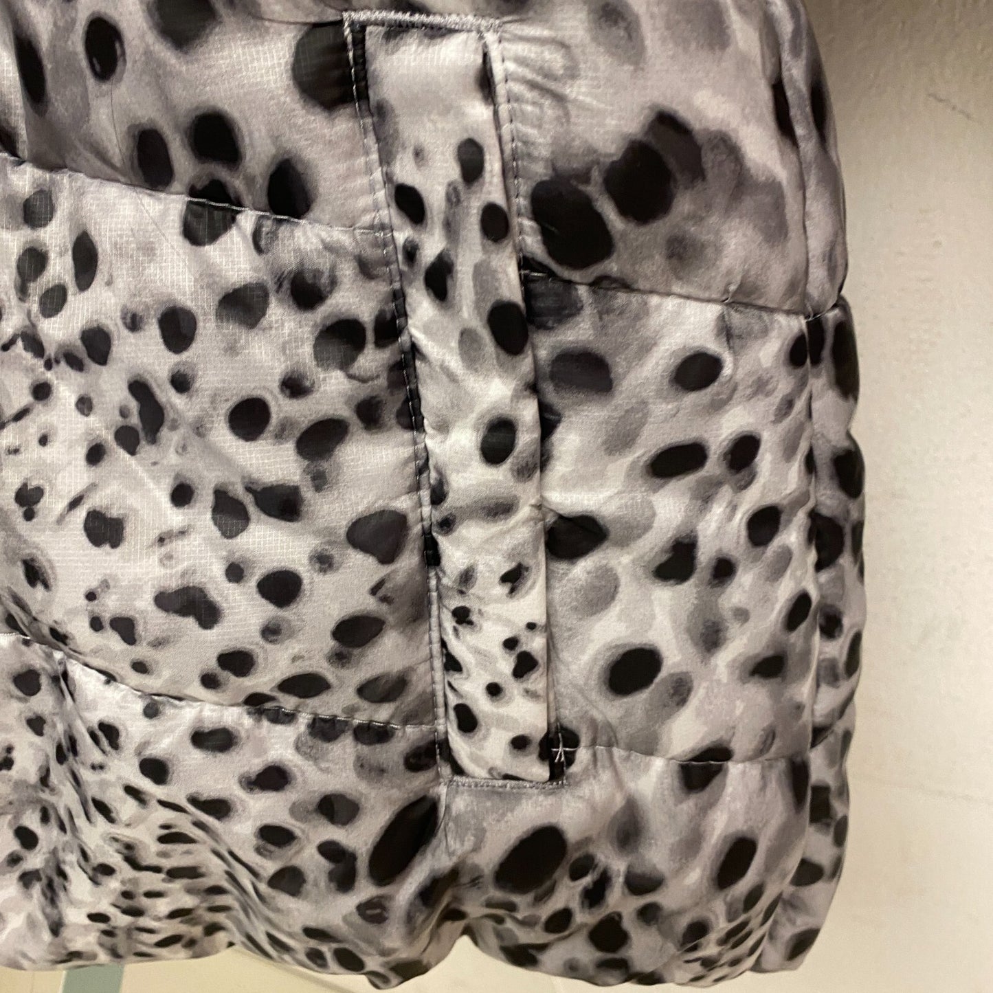 DSG Girls Insulated Puffer Jacket PRT Watercolor Dots Black DOG23501PRTA New!