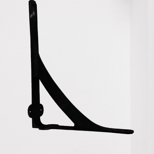 Signature Hardware Veruca Brass Shelf Bracket Cast Iron 946678